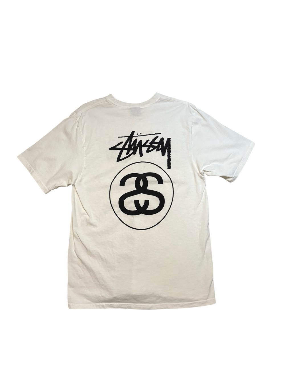 White Stussy T shirt